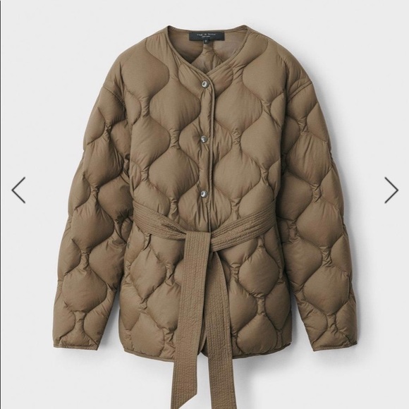NWT Rag & Bone Rudy Quilted Down Jacket - Picture 1 of 9